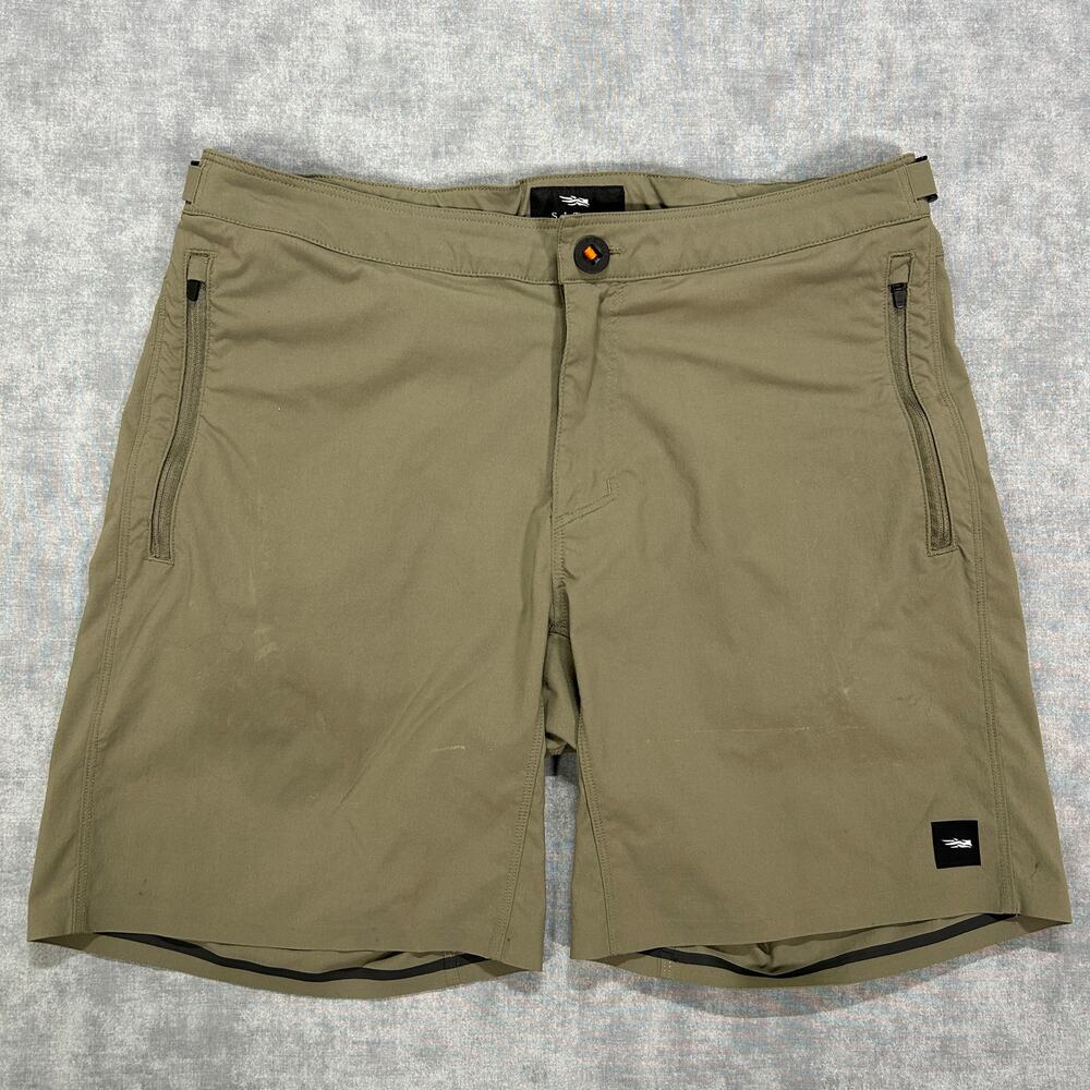 SITKA Gear Amphib Shorts Mens 32 Hemlock Green 7.5 Inseam Water Hiking 600310